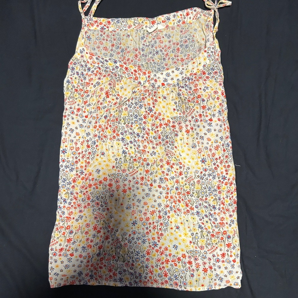 Floral red, blue, yellow tank top by GAP